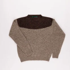 Women LA FETICHE - Pull Penelope - Gris & Marron