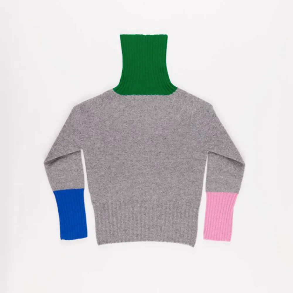 Women LA FETICHE - Pull polo Rudimini - Gris