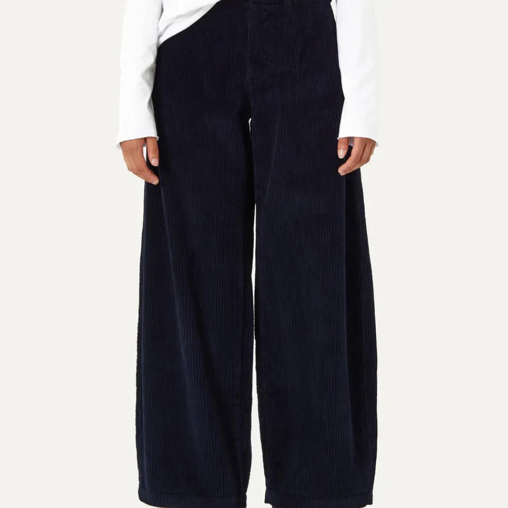 Women LABO ART Labo.Art - Pantalon Velours Bum - Atltantic