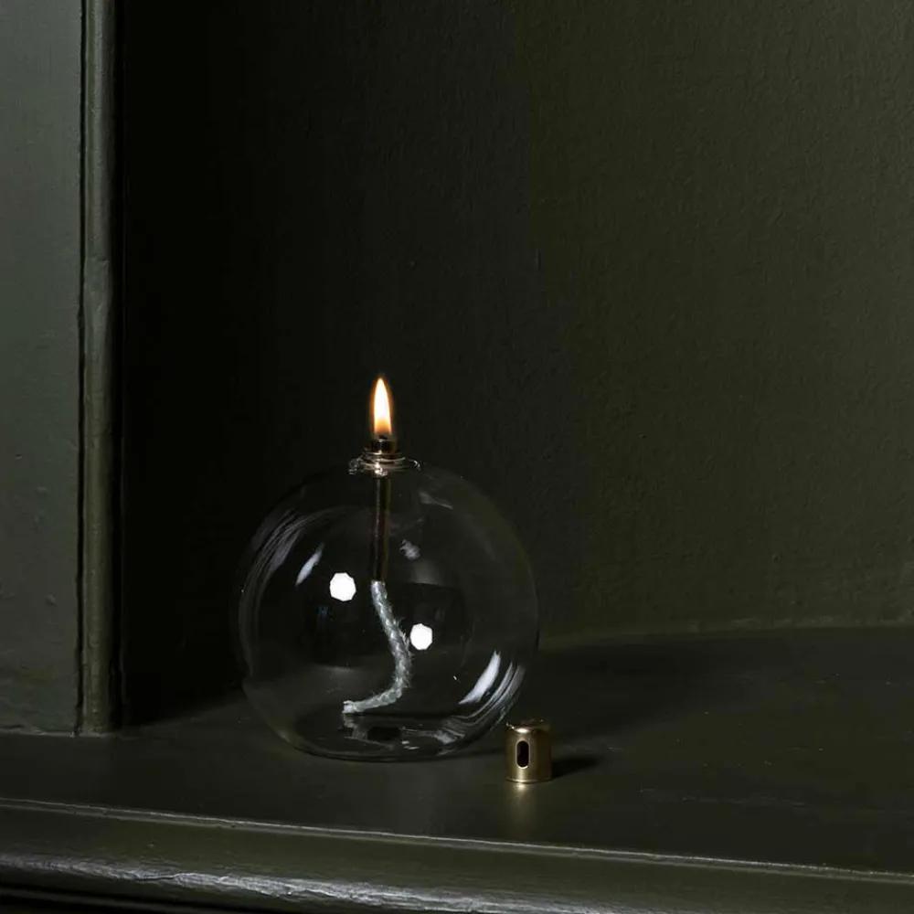 1062 PERIGLASS Lampe à huile - Ronde