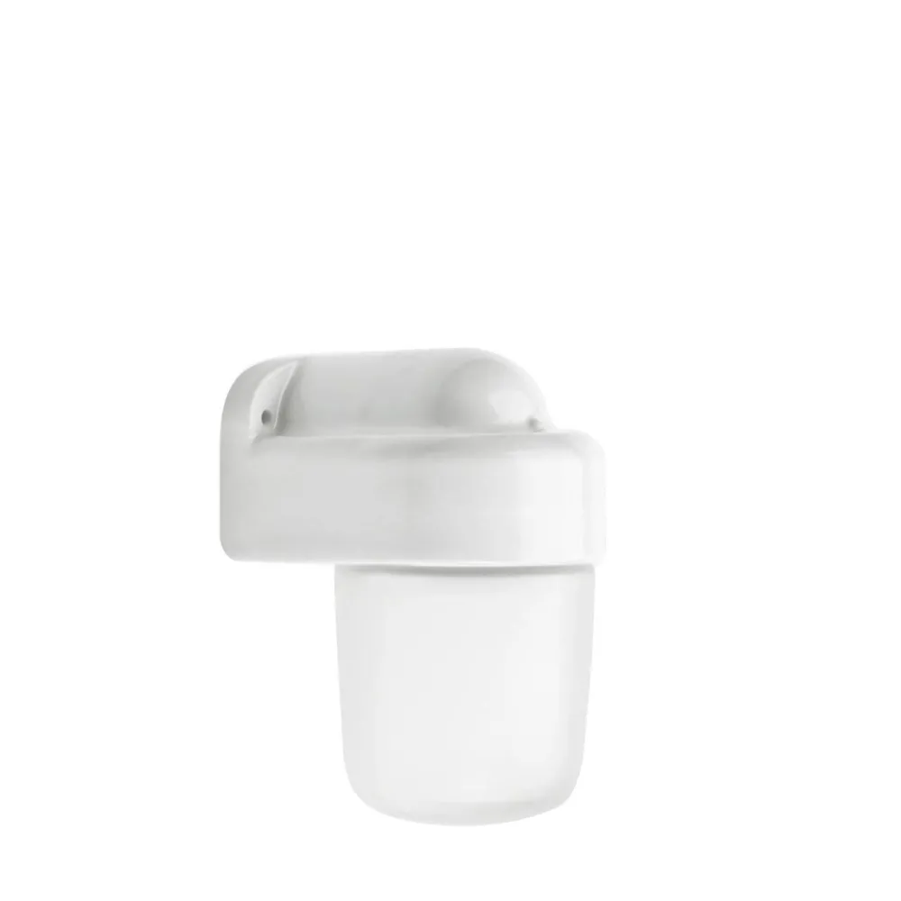 146 MANUFACTUM Lampe de Sauna en verre sablé