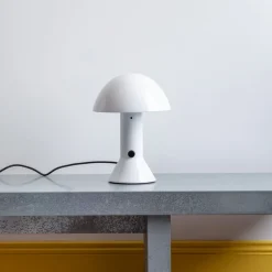 1437 MARTINELLI LUCE Lampe de table Elmetto - Blanc