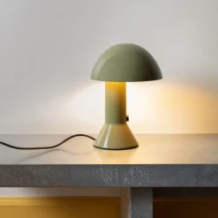1437 MARTINELLI LUCE Lampe de table Elmetto - Vert