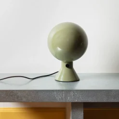 1437 MARTINELLI LUCE Lampe de table Elmetto - Vert