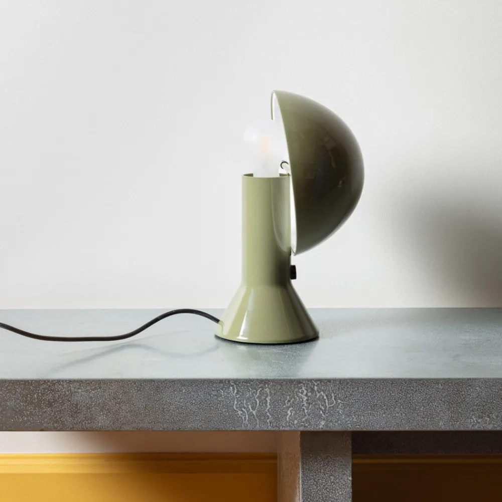 1437 MARTINELLI LUCE Lampe de table Elmetto - Vert