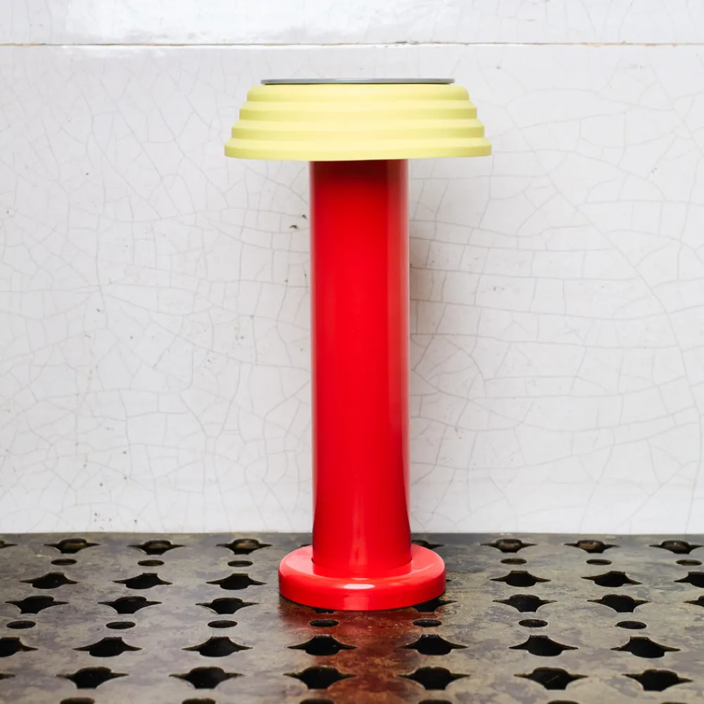 2024 SOWDEN Lampe portable rechargeable - Rouge Jaune - Sowden