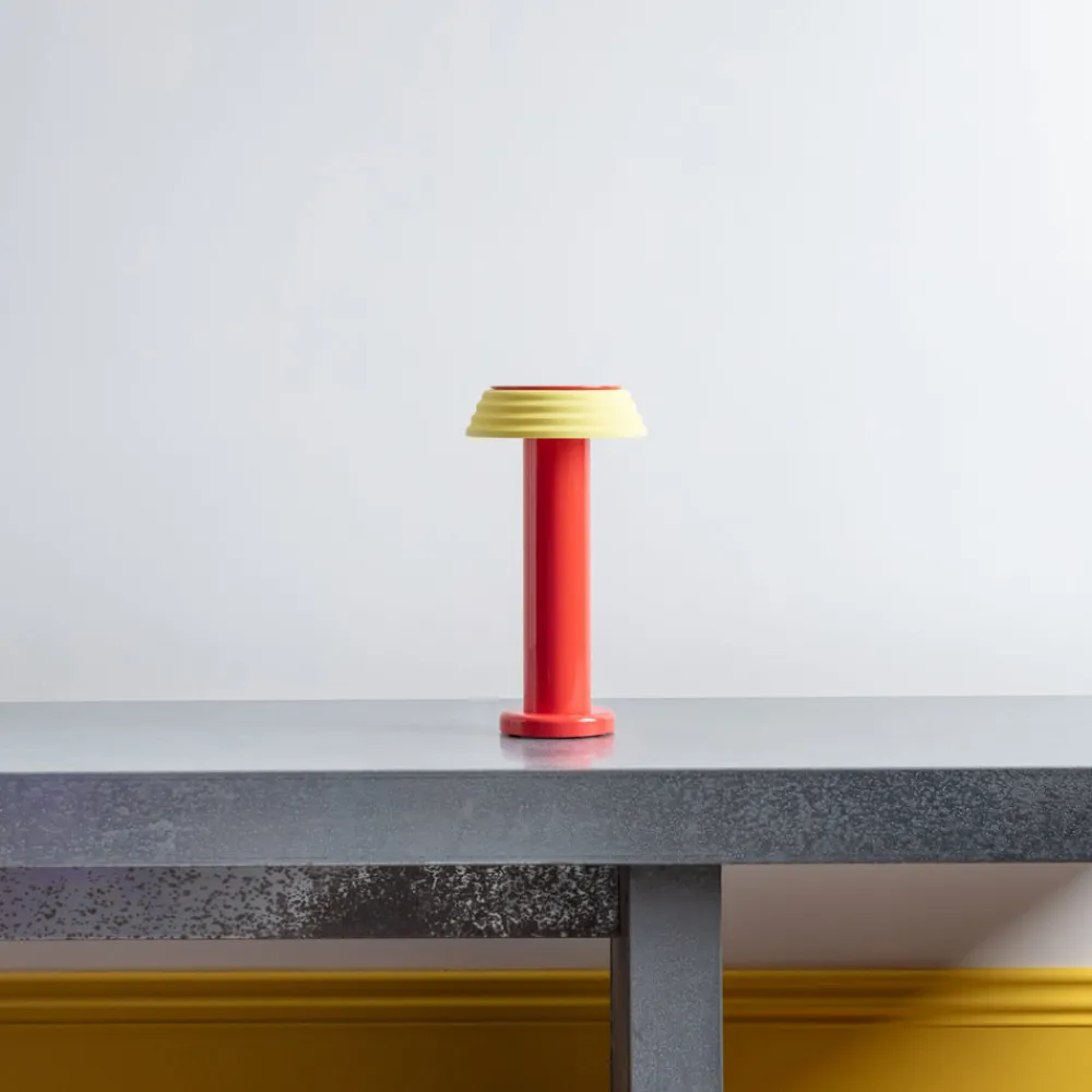 2024 SOWDEN Lampe portable rechargeable - Rouge Jaune - Sowden