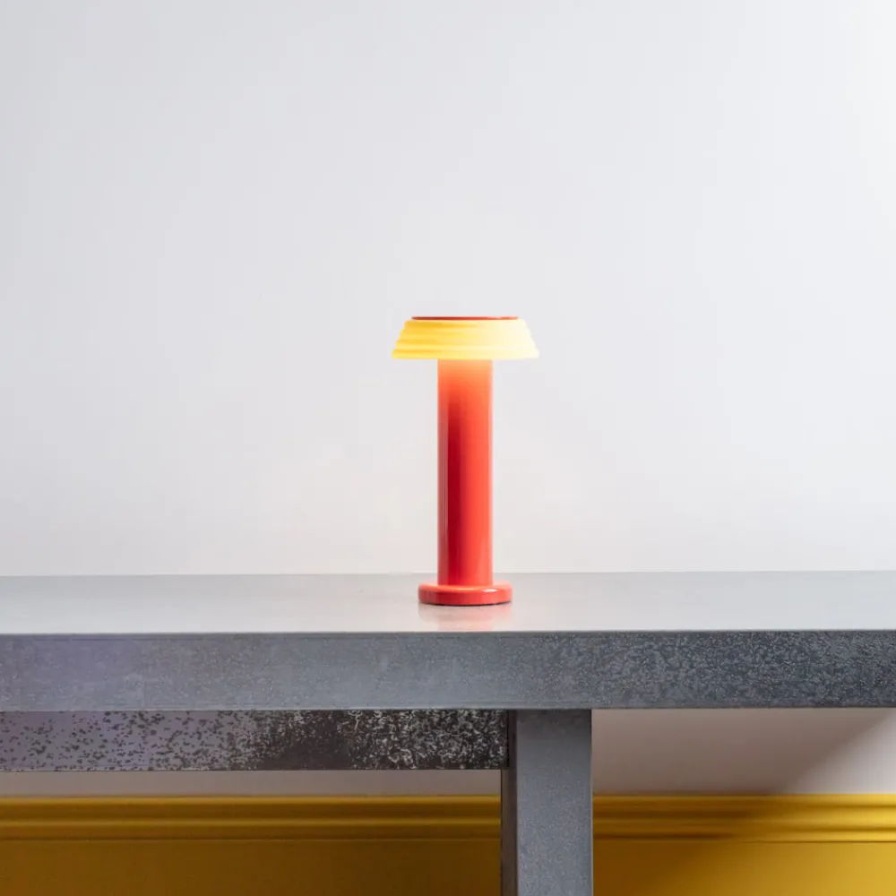 2024 SOWDEN Lampe portable rechargeable - Rouge Jaune - Sowden