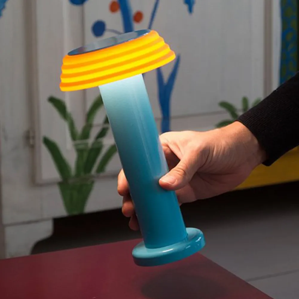 2024 SOWDEN Lampe portable rechargeable - Bleu Orange - Sowden
