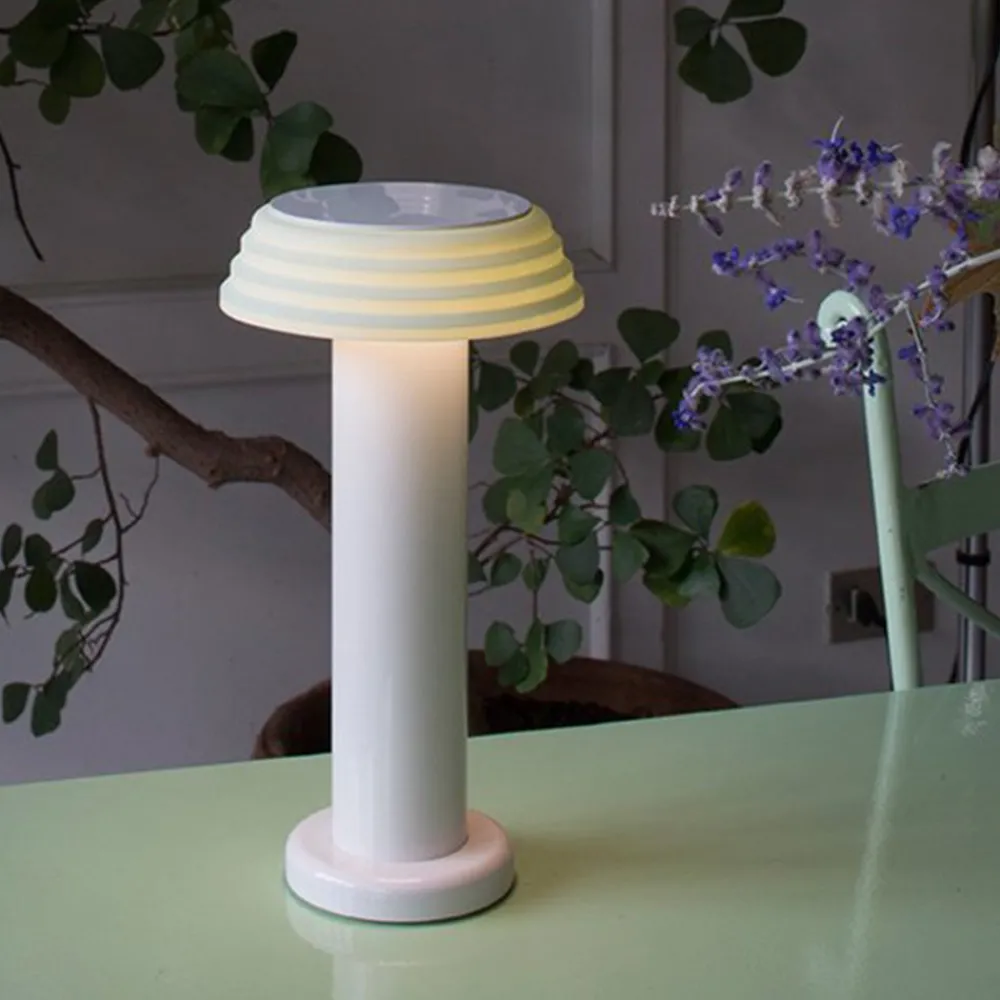 2024 SOWDEN Lampe portable rechargeable - Blanc Vert - Sowden