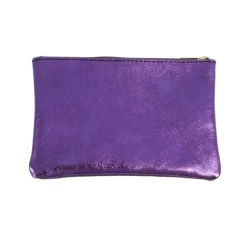 Les Cleias Les Cléias - Pochette Zippée L - Violet
