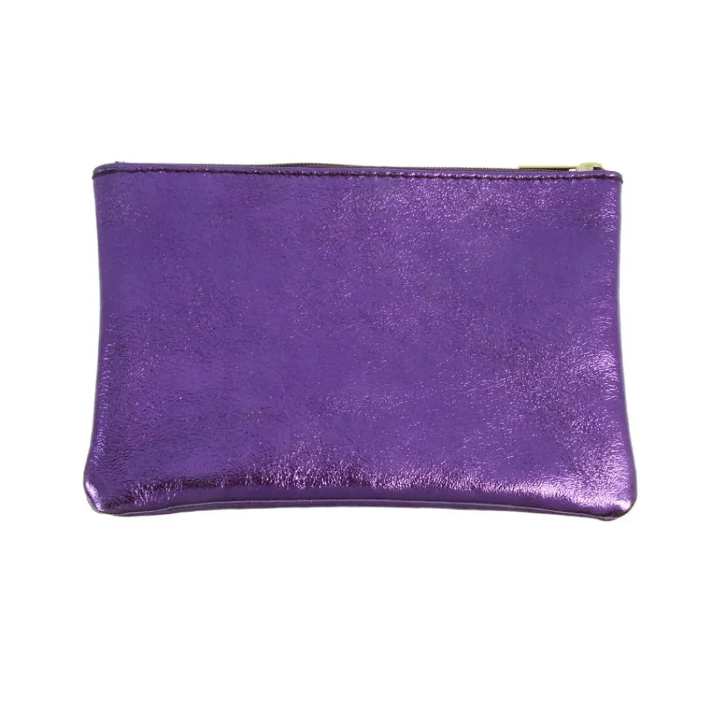 Les Cleias Les Cléias - Pochette Zippée L - Violet