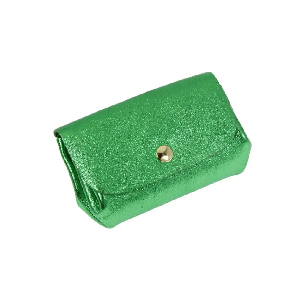 Women Les Cleias Les Cléias - Porte-Monnaie Accordéon - Vert