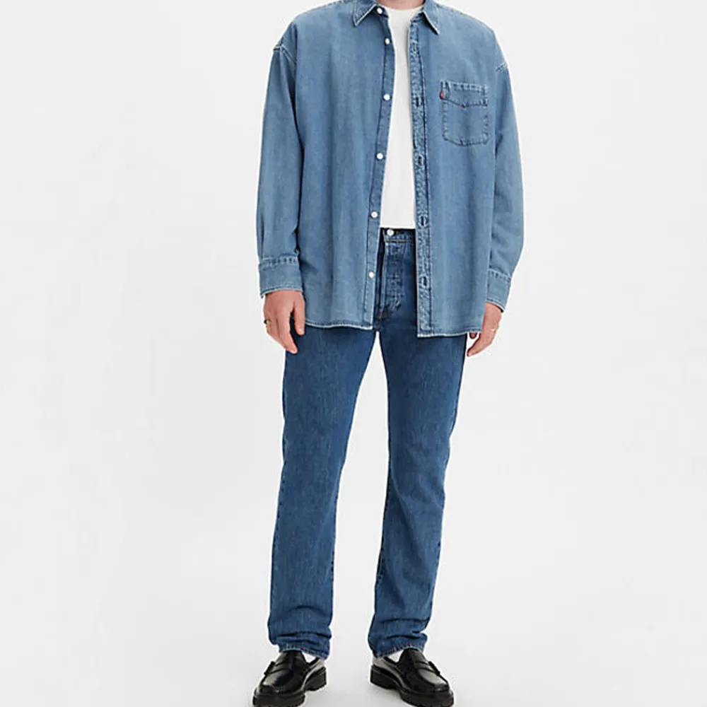Levis Levi's - Jeans 501 - Bleu Stonewash