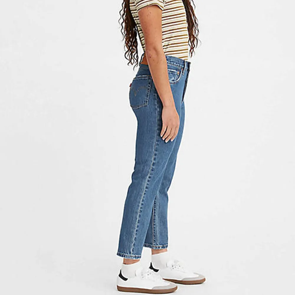 Women LEVIS Levi's - Jeans 501 Crop - Bleu