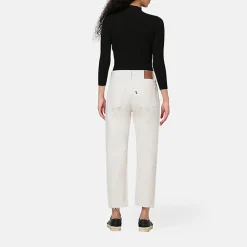 Women LEVIS Levi's - Jeans 501 Crop - Ecru