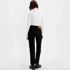 Women Levi's Levi's - Jeans Ribcage Straight Ankle - Noir