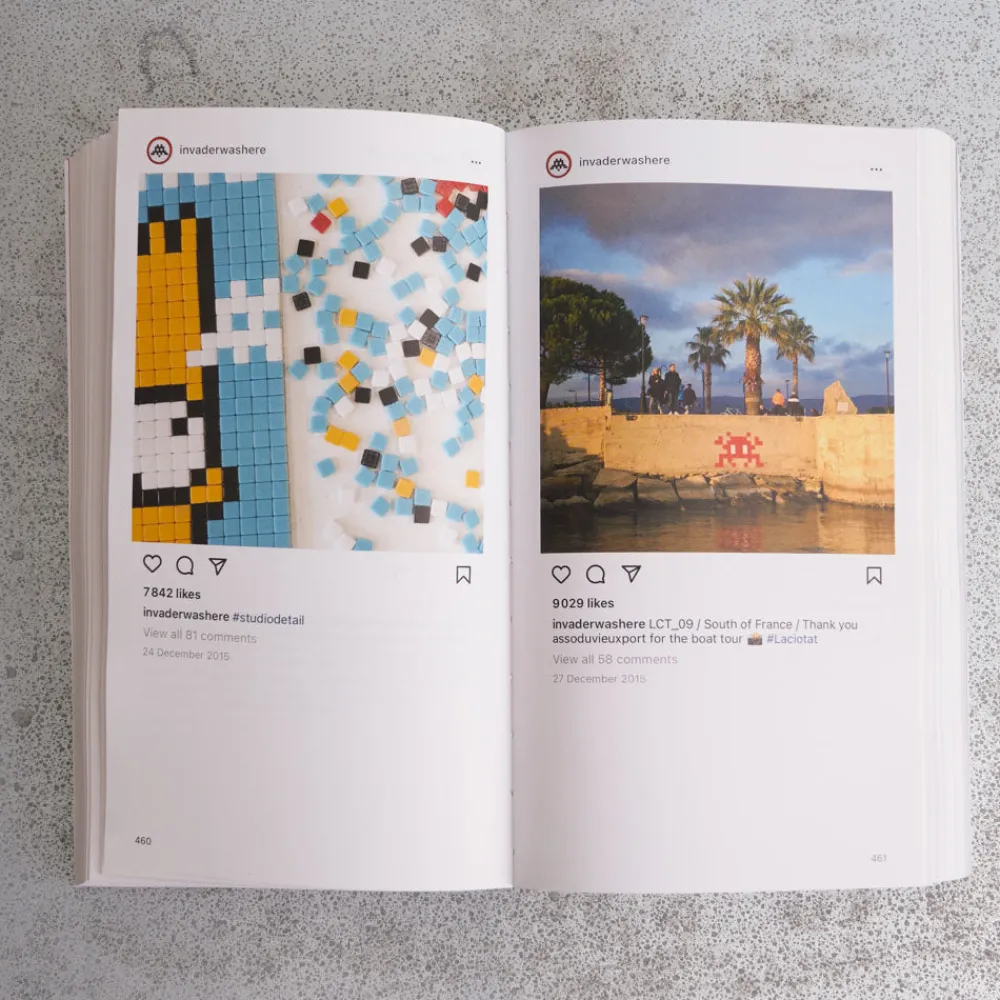 1212 INTERART Livre - Invader Was Here