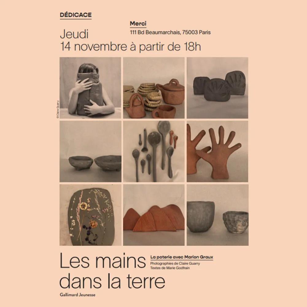 730 PHAIDON Livre - Les mains dans la Terre