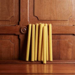 992 APIS CERA Lot de Chandelles Lucienne - Jaune