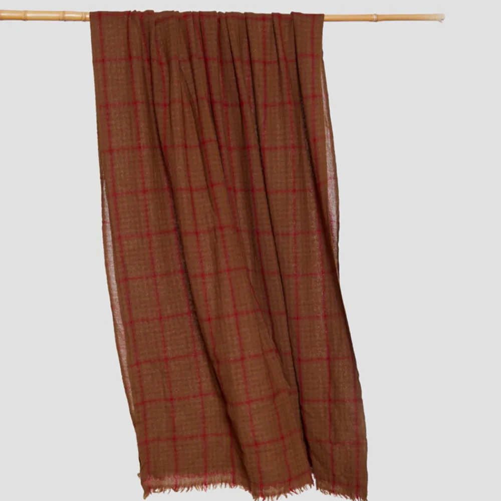 Women LOVAT & GREEN Lovat & Green - Echarpe Sorolla - Rouge