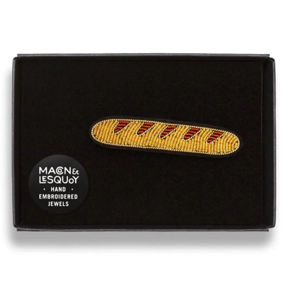 Women MACON & LESQUOY Macon & Lesquoy - Broche - Baguette de pain