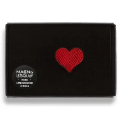 Women MACON & LESQUOY Macon & Lesquoy - Broche - Coeur rouge