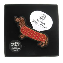 Women MACON & LESQUOY Macon & Lesquoy - Broche - Teckel