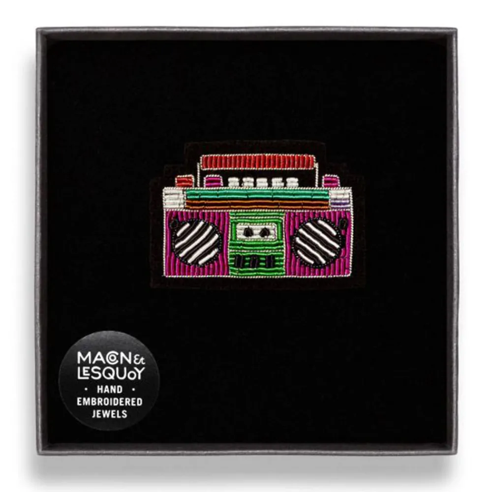 Women MACON & LESQUOY Macon & Lesquoy - Broche - Ghetto blaster