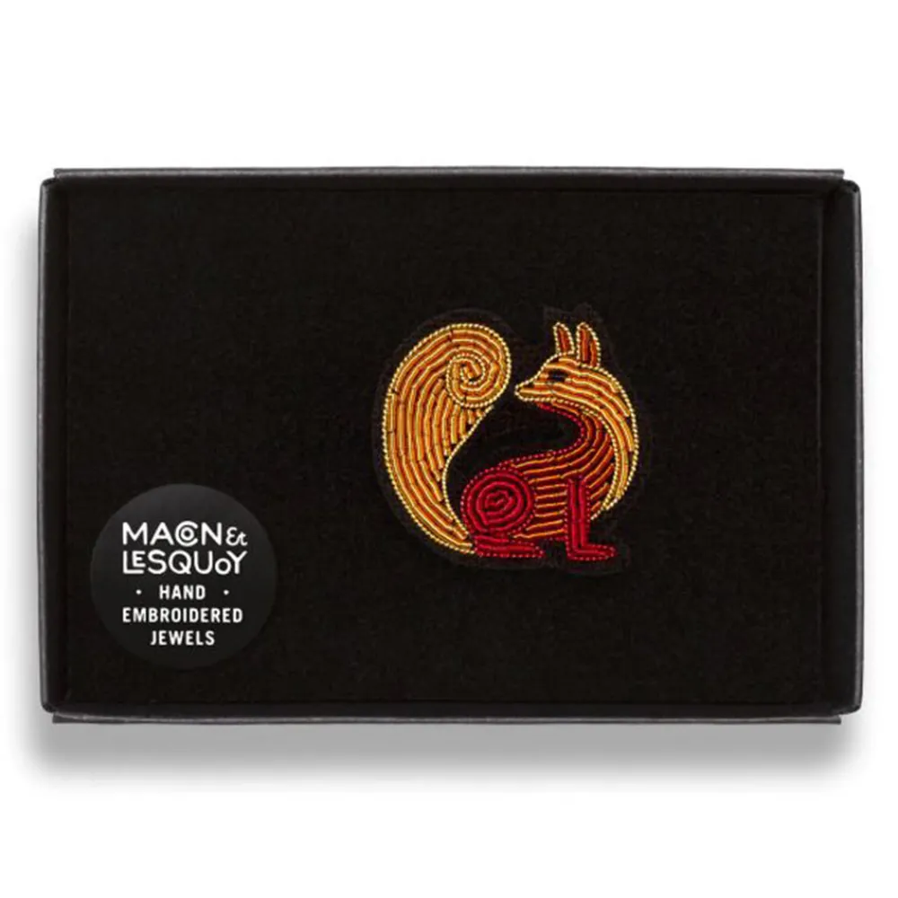 Women MACON & LESQUOY Macon & Lesquoy - Broche - Renard