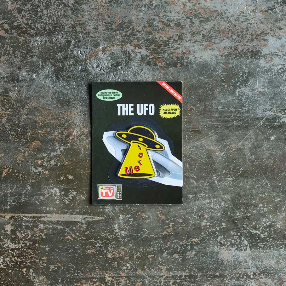 2213 HEYANG Magnet en métal Merci UFO - Merci