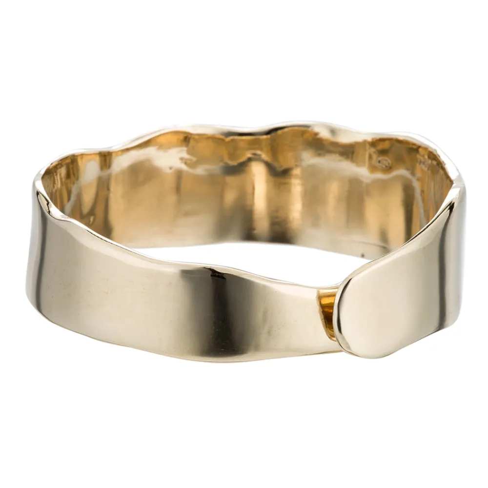 Women MARA SCALISE - Bracelet Organic Cuff - Gold