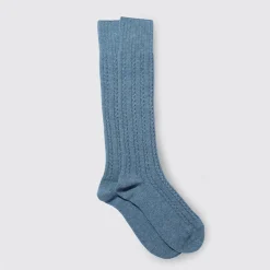 Women Maria La Rosa - Chaussettes Scotland - Bleu