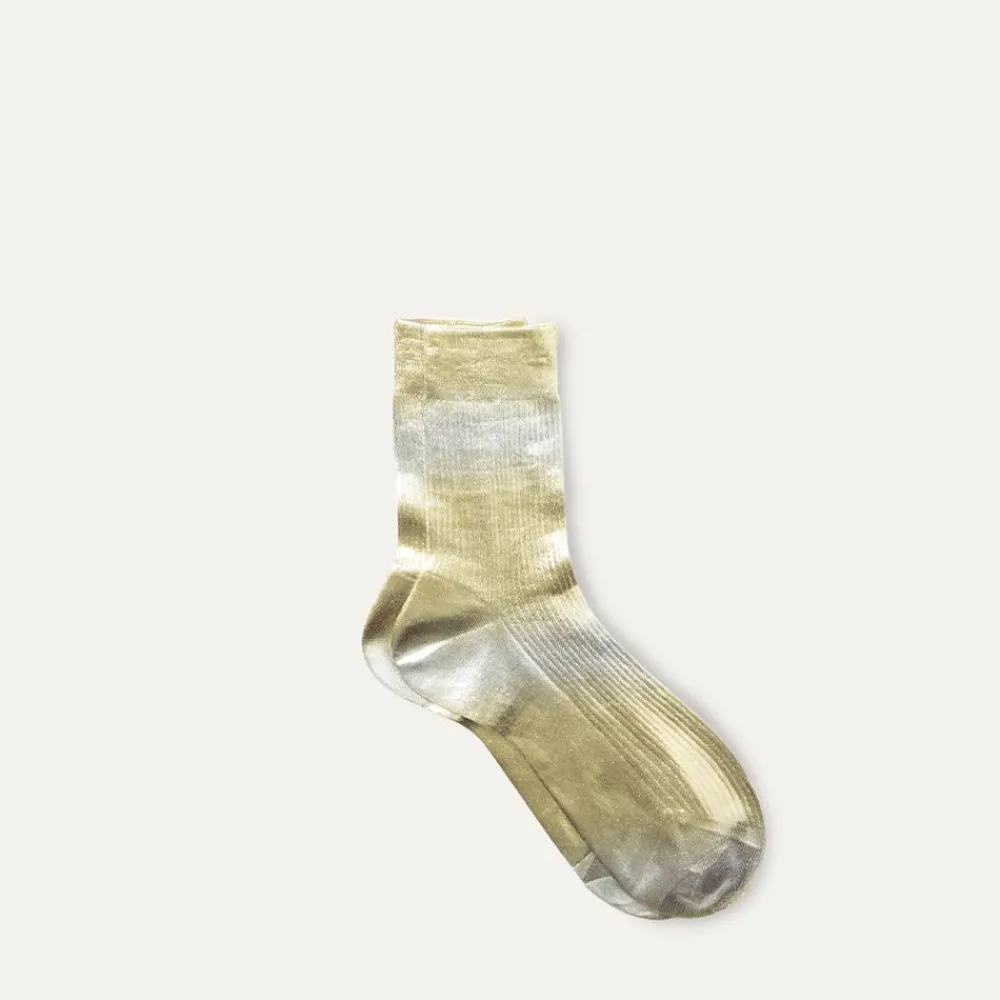 Women Maria La Rosa - Chaussettes laminés - Jaune