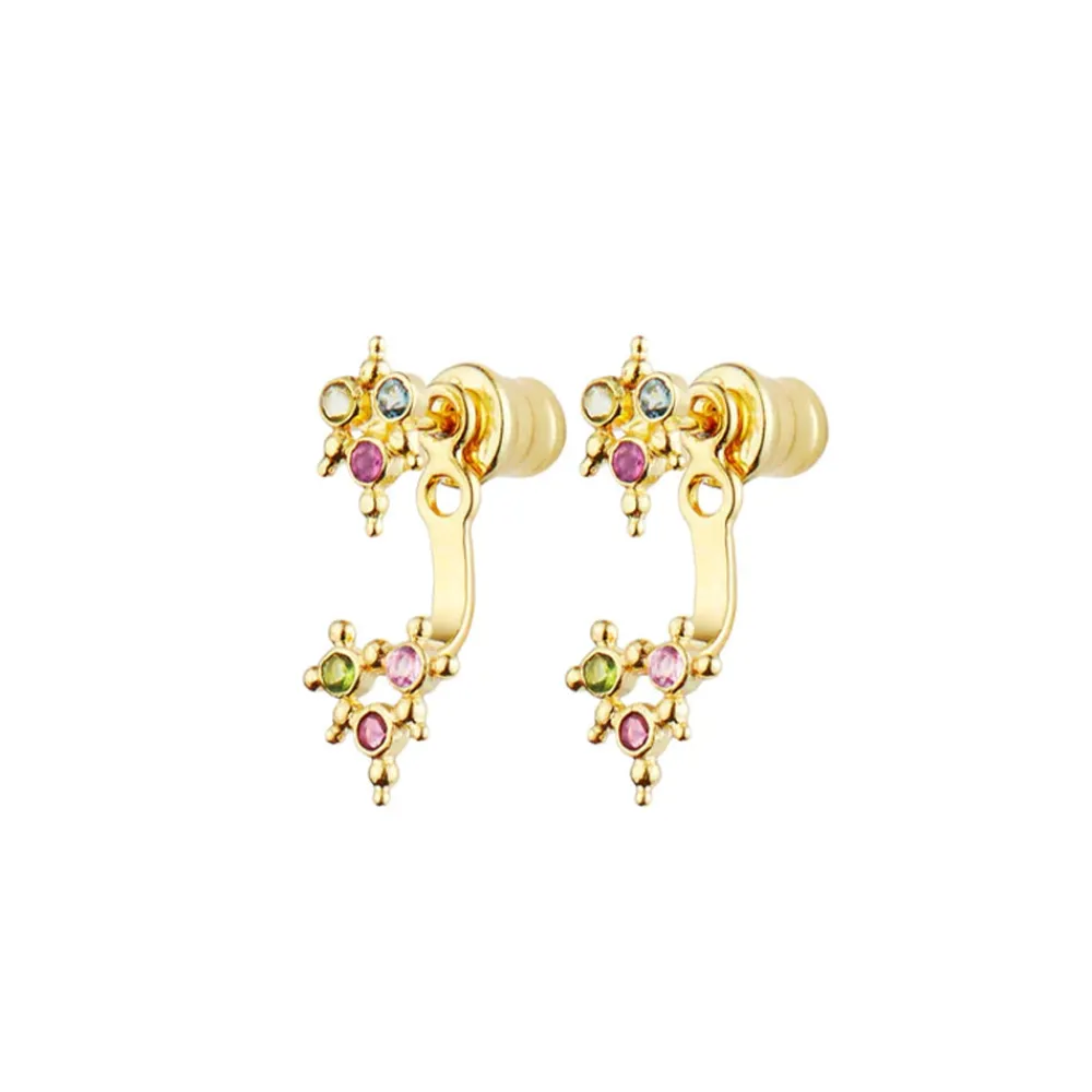 Women MARIE LAURE CHAMOREL - Boucles d'oreilles n°579 - Gold Multico