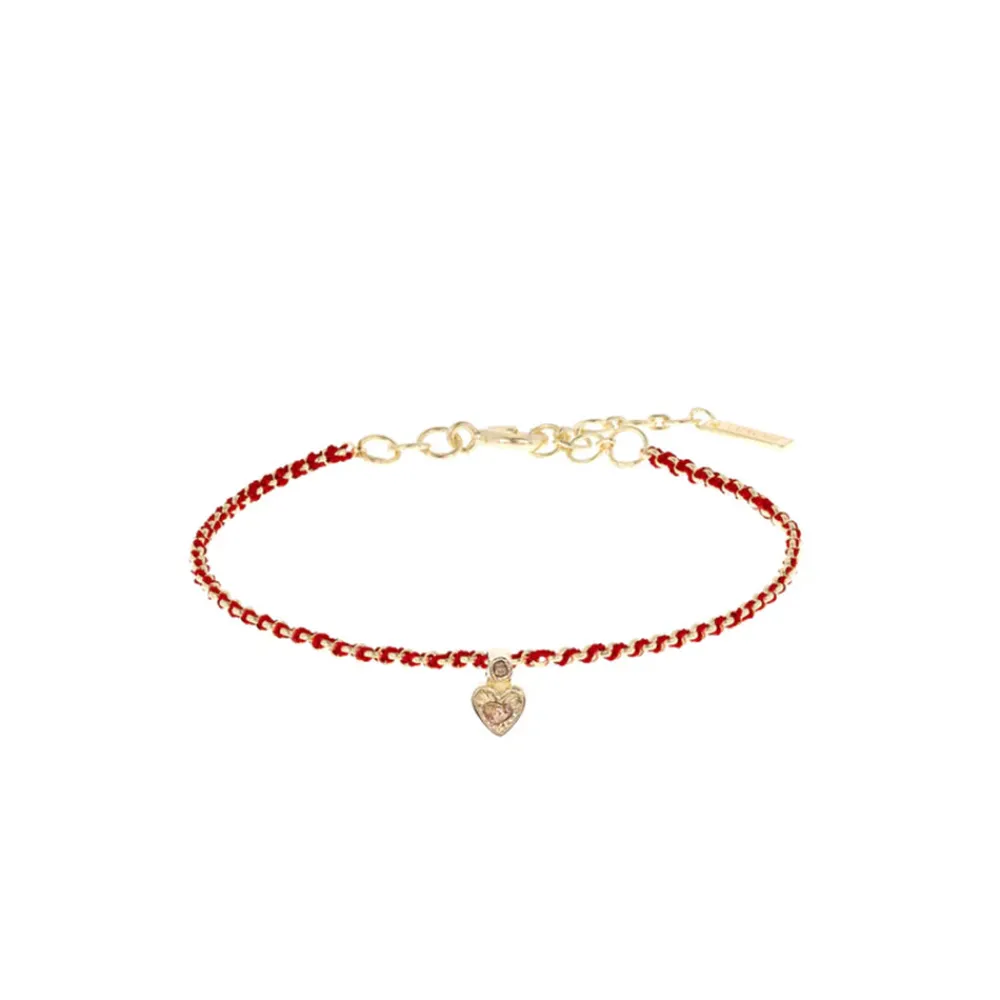 Women MARIE LAURE CHAMOREL - Bracelet n°897 - Gold Red