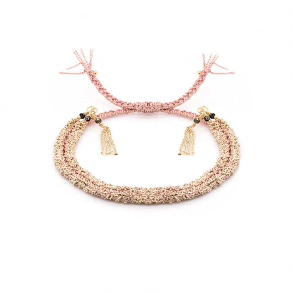 Women MARIE LAURE CHAMOREL - Bracelet n°183 - Rose & Gold