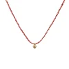 Women MARIE LAURE CHAMOREL - Collier n°900 - Gold Red