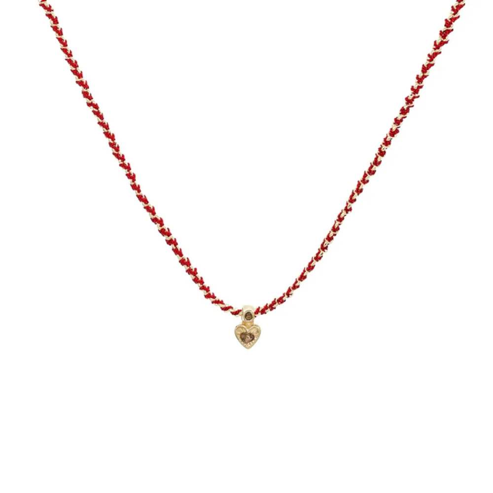 Women MARIE LAURE CHAMOREL - Collier n°900 - Gold Red
