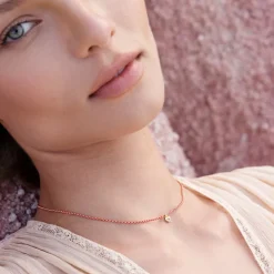 Women MARIE LAURE CHAMOREL - Collier n°900 - Gold Red