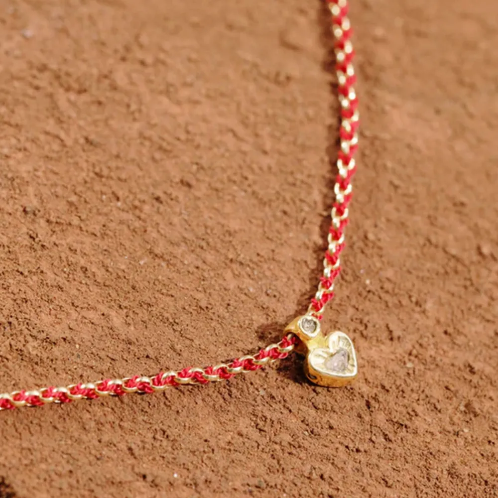 Women MARIE LAURE CHAMOREL - Collier n°900 - Gold Red