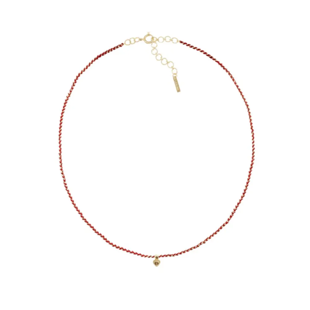 Women MARIE LAURE CHAMOREL - Collier n°900 - Gold Red