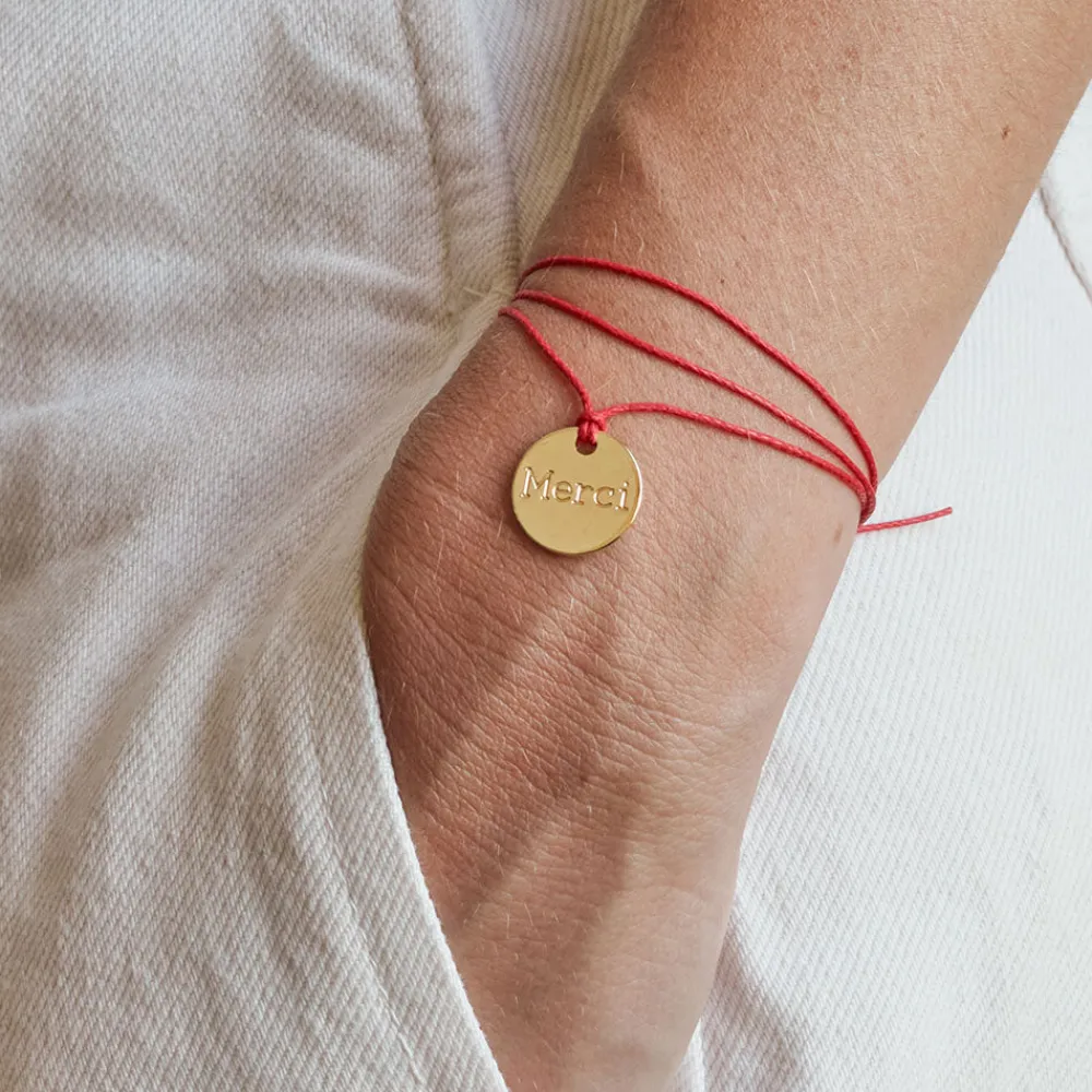 Women MERCI CAT JEMMAPES Médaille Merci - Rouge