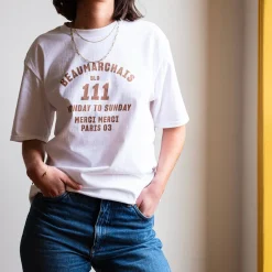 Women 1473 SCRKS Merci - T-shirt unisexe - Beaumarchais Blanc