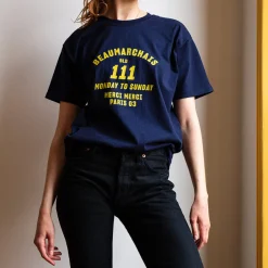 Women 1473 SCRKS Merci - T-shirt unisexe - Beaumarchais Marine