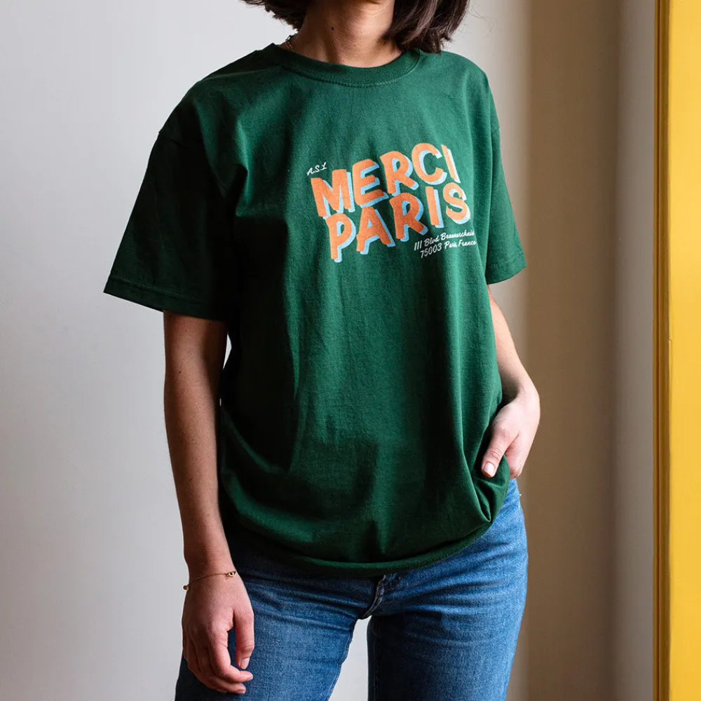 Women 1473 SCRKS Merci - T-shirt unisexe - Vert Forêt
