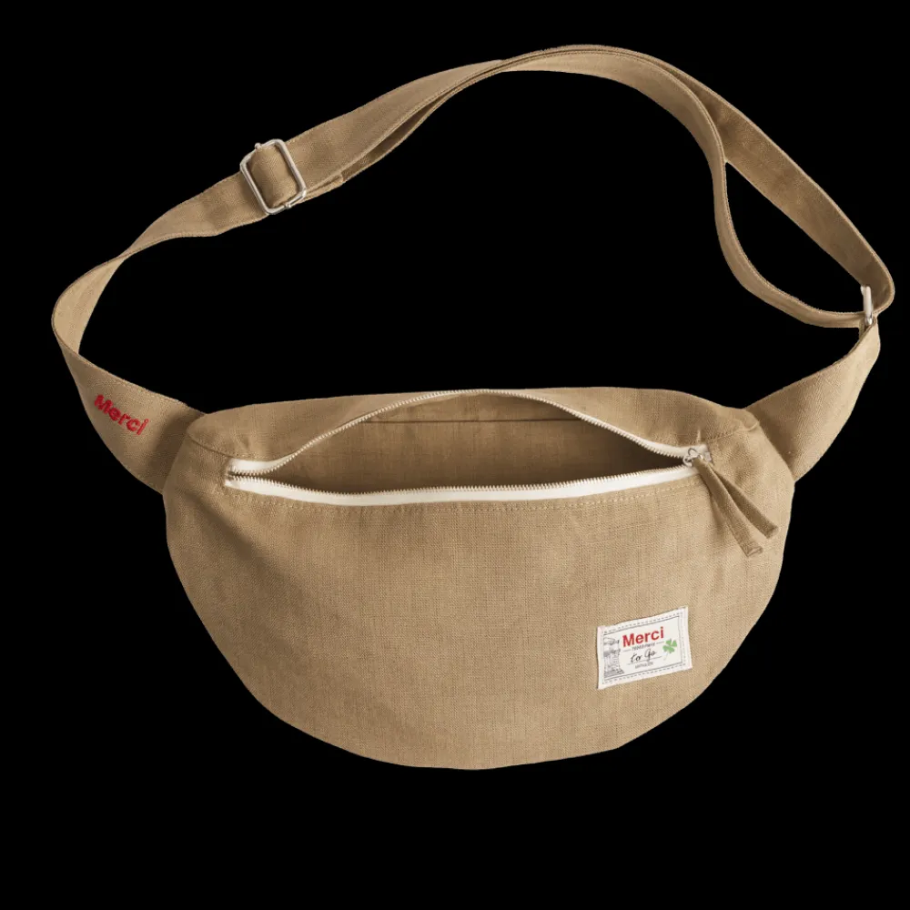 200 LINTEX Merci - Banane To Go en lin - Sable