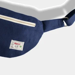 200 LINTEX Merci - Banane To Go en lin - Bleu Shibori