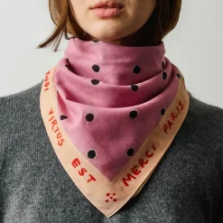 Women D01 Merci - Bandana Ars Vivendi Virtus Est - Rose