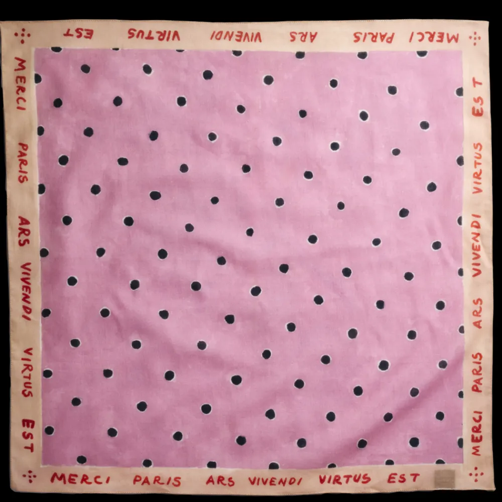Women D01 Merci - Bandana Ars Vivendi Virtus Est - Rose